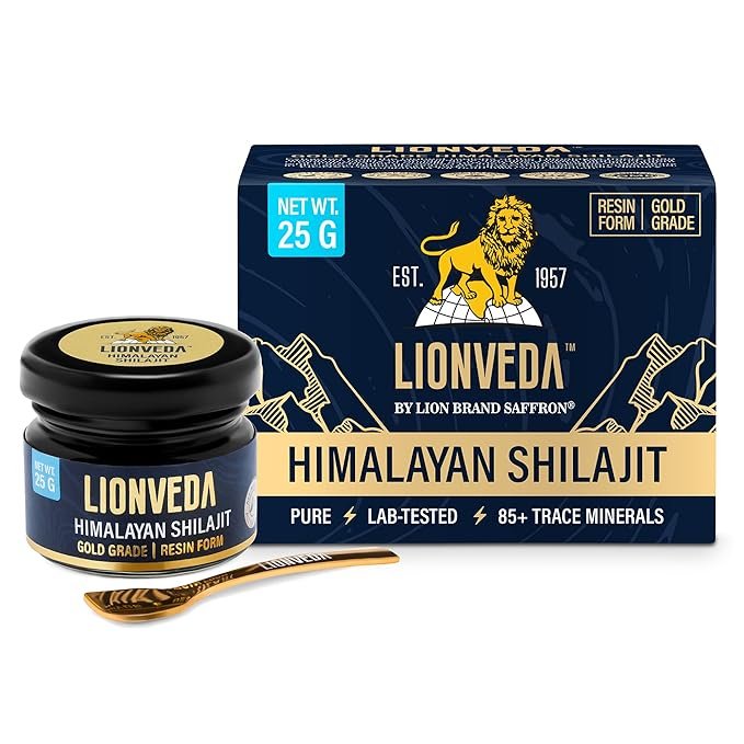 LIONVEDA गोल्ड ग्रेड शिलाजीत – जब आपका प्यार चाहें उनके जोश, ताकत और आत्मविश्वास को और निखारना